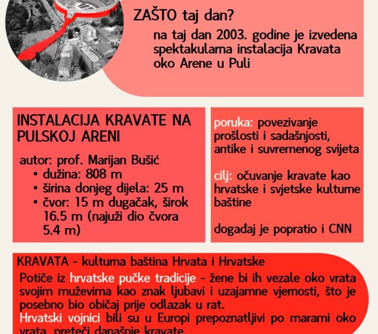 Obilježavanje Svjetskog dana kravate 18. listopada 2024.