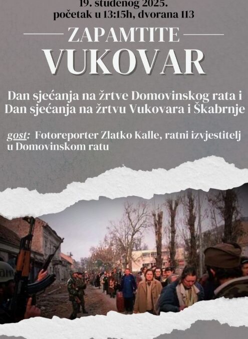 Kamera kao oružje istine: predavanje ratnog fotoreportera Zlatka Kallea u našoj školi